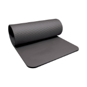 Synergy Black Exercise Mat 180cm x 60cm x 1cm