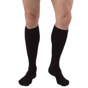 JOBST : Relief Knee High Closed Toe Large 20-30mmHg Black