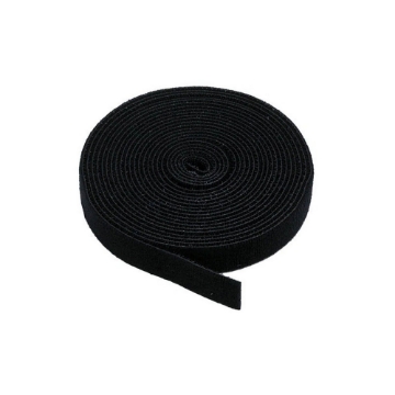 Hook Roll 25mm x 25m Black