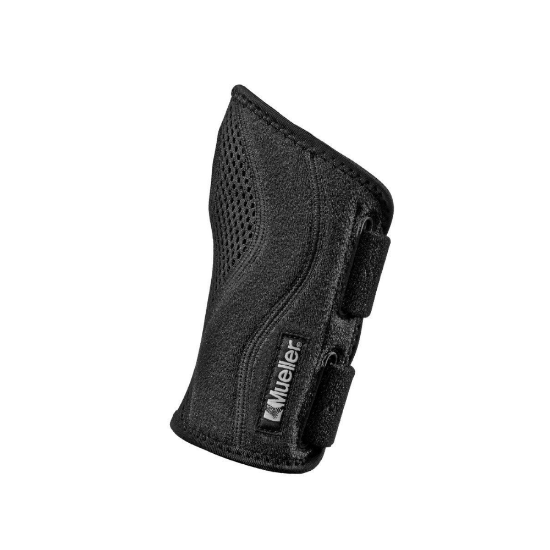 Picture of Mueller Fitted Wrist Brace Black Left OSFM