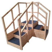 Picture of Stairs 90 Degree | Rehab Stairs