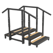 Picture of Adjustable Metal Rehabilitation Straight Stairs