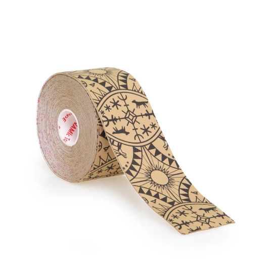 Picture of Dynamic Tape Powerband 5cm x 5m Black on Beige