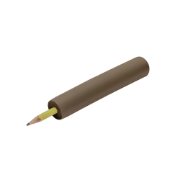 Picture of Fablife Closed Cell Foam Tubes 30cm Brown