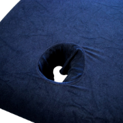 Picture of Fitted Towel Sheet with Nose Hole for Electric Hi-Lo Tables