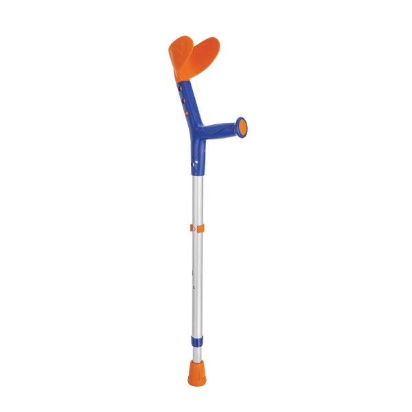 Pediatric Blue & Orange Crutches