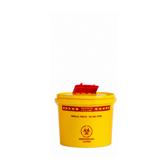 Picture of Medical Sharps Waste Bin 5L