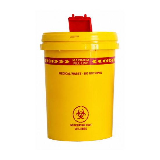 Picture of Medical Sharps Waste Bin 20L