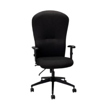 Picture of The Only One Ergonomic High Back Chair – Vulcan Fabric Black