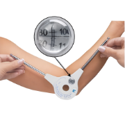 Picture of Baseline Plastic Goniometer 180° 15cm with Extendable Arms
