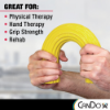 CanDo Flex Bar Exerciser - Yellow