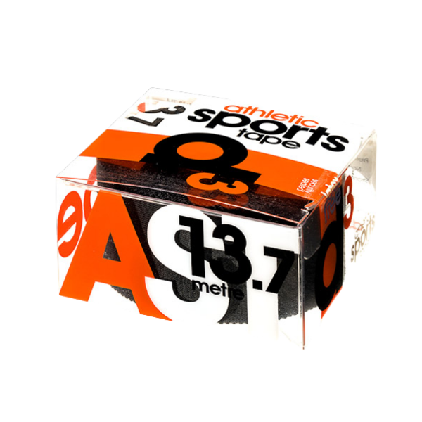 d3 Athletic Strapping Tape 38mm x 13.7m Black
