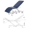 Picture of 3-Section Synergy-C Hydraulic Examination Couch